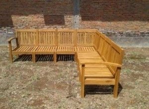 A Picture of Sofa Corner Set By Rafi Jati Furniture Jepara