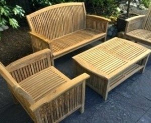 A Picture of Cruve Sofa Set With Cushion By Rafi Jati Furniture Jepara
