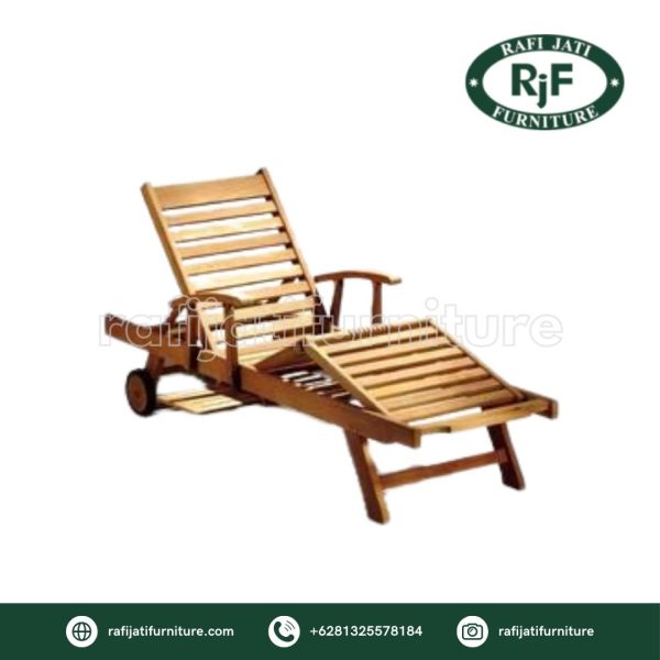 A Picture of Sun Lounger With Arm Rest By Rafi Jati Furniture Jepara