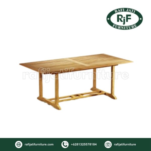 A Picture of Aero Table 130 CM By Rafi Jati Furniture Jepara
