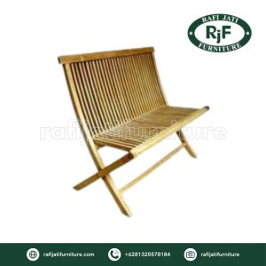 A Picture of Ashdown Folding Bench 120 CM By Rafi Jati Furniture Jepara