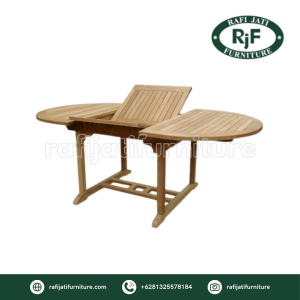 A Picture of Roxy Table 140-200 X 110 By Rafi Jati Furniture Jepara
