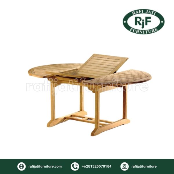 A Picture of Brompton Table 150-200 X 90 X 74 CM By Rafi Jati Furniture Jepara