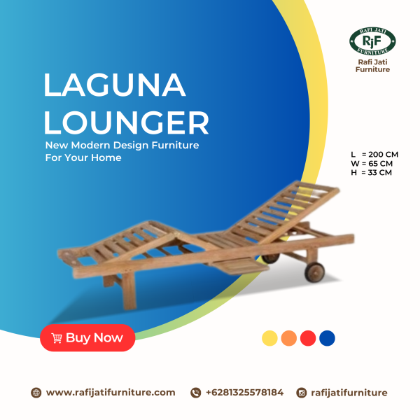 A Picture of Laguna Lounger By Rafi Jati Furniture Jepara