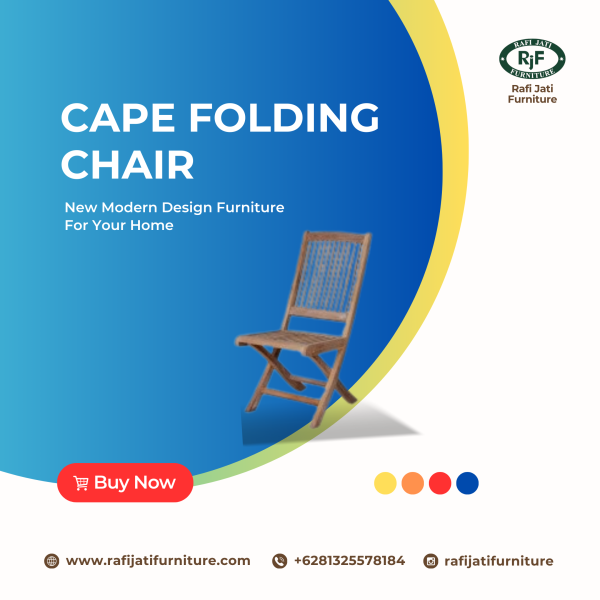 A Picture of Cape Folding Chair By Rafi Jati Furniture Jepara