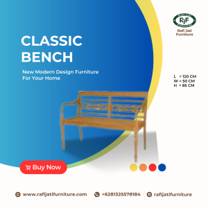 A Picture of Classic Bench By Rafi Jati Furniture Jepara