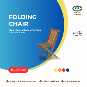 A Picture of Folding Chair By Rafi Jati Furniture Jepara