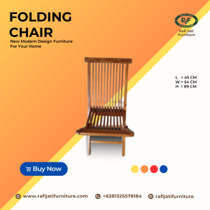 A Picture of Folding Chair By Rafi Jati Furniture Jepara