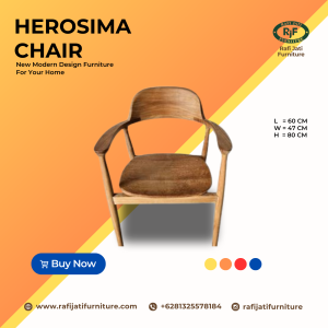 A Picture of Herosima Chair By Rafi Jati Furniture Jepara