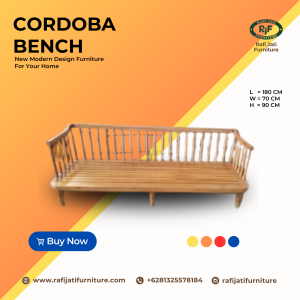 A Picture of Cordoba Bench By Rafi Jati Furniture Jepara