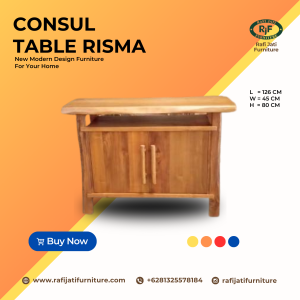 A Picture of Consul Table Risma By Rafi Jati Furniture Jepara