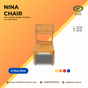 A Picture of Nina Chair By Rafi Jati Furniture Jepara