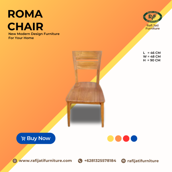 A Picture of Roma Chair By Rafi Jati Furniture Jepara