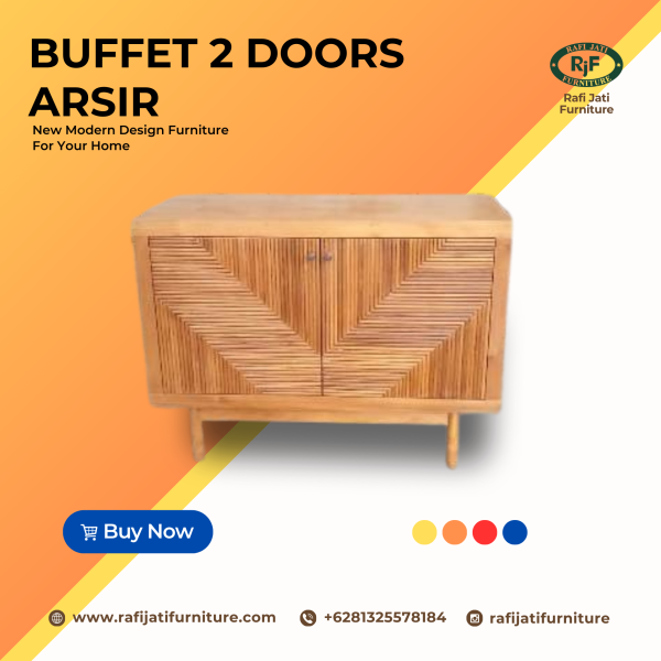 A Picture of Buffet 2 Doors Arsir By Rafi Jati Furniture Jepara