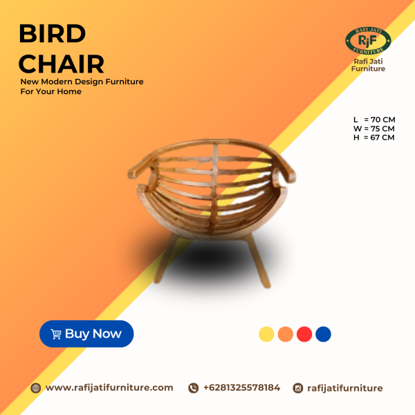 A Picture of Bird Chair By Rafi Jati Furniture Jepara